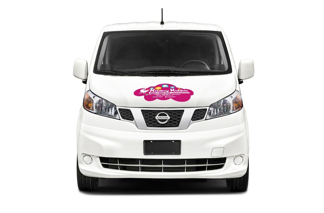 Kriskay delivery van – front